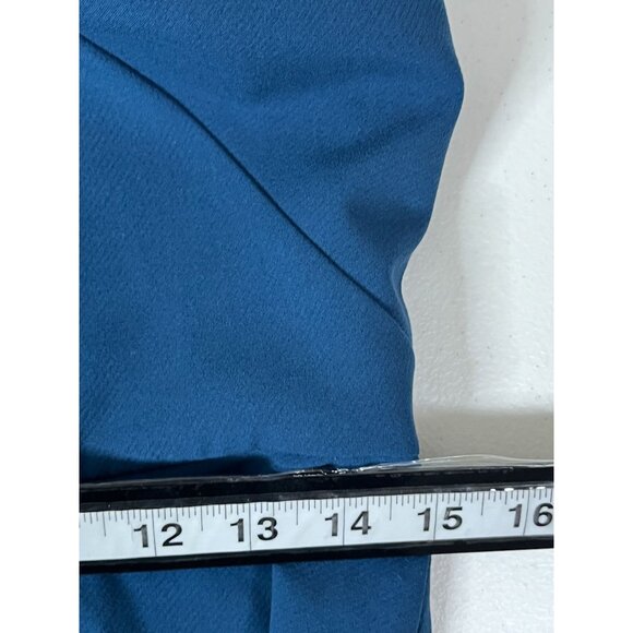 LOFT Blue Sleeveless Dress - Picture 13 of 14